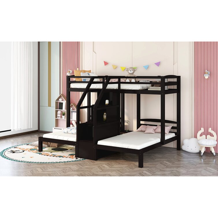 Three in one outlet bunk bed